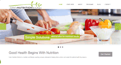Desktop Screenshot of catesnutrition.com
